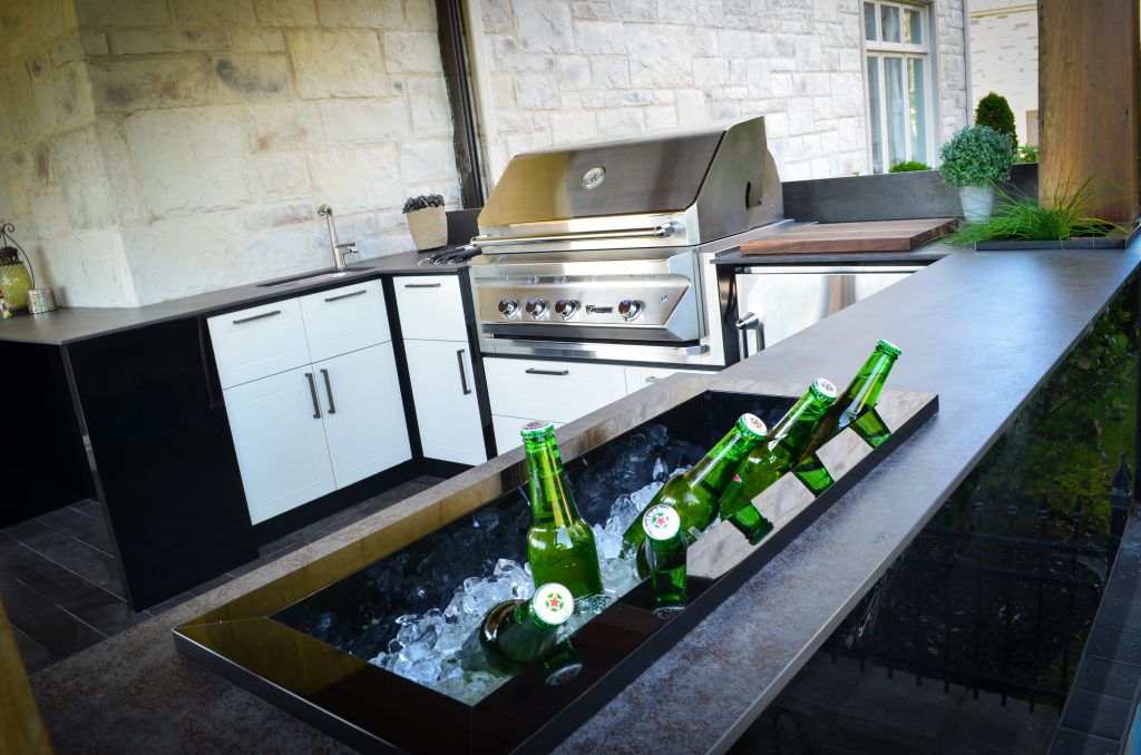 station grill classic outdoor kitchen louvered outdoor