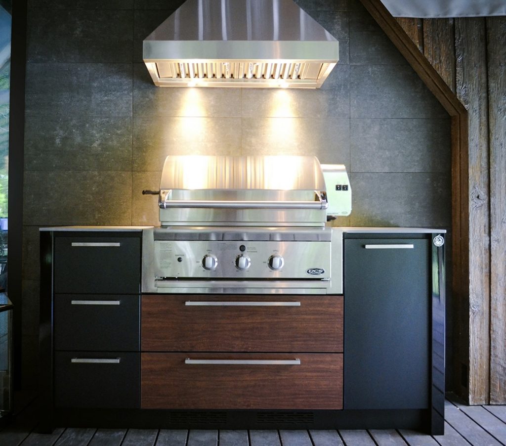 station grill outdoor kitchen natural kentucky louvered outdoor